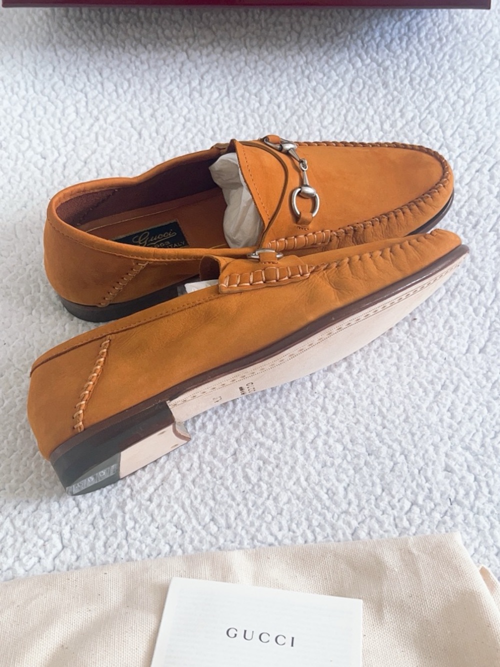 Gucci Women's Horsebit 1953 Suede  Loafers - Picture 3 of 16